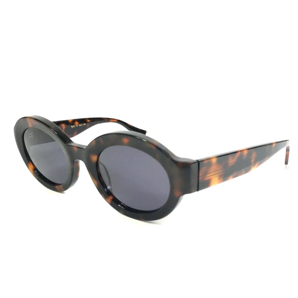 Gigi Studios Sunglasses COSIMA 6867/2 Dark Tortoise Oval Frames with Gray Lenses